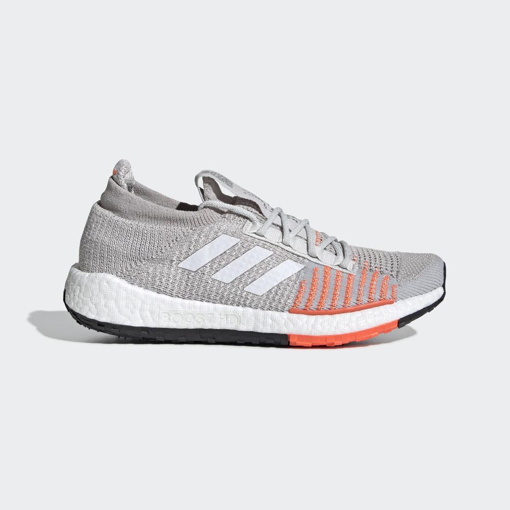 Adidasi Alergare Adidas Pulseboost HD Dama Romania - Gri/Albi/Corai FU7342